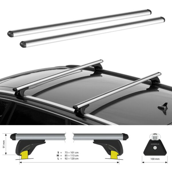 Barres de toit pour Volvo V60