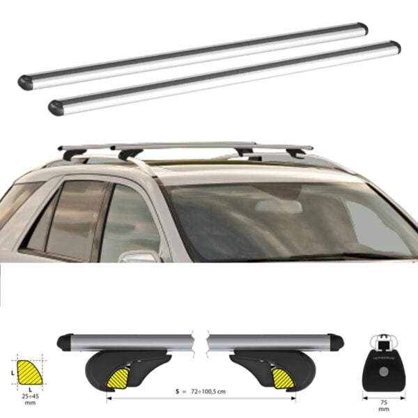 Barres de pour Nissan Qashqai